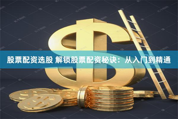 股票配资选股 解锁股票配资秘诀：从入门到精通